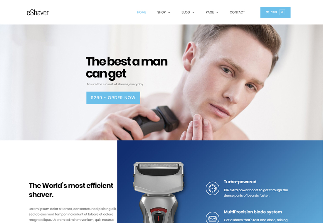 Strollik - Single Product WordPress Theme