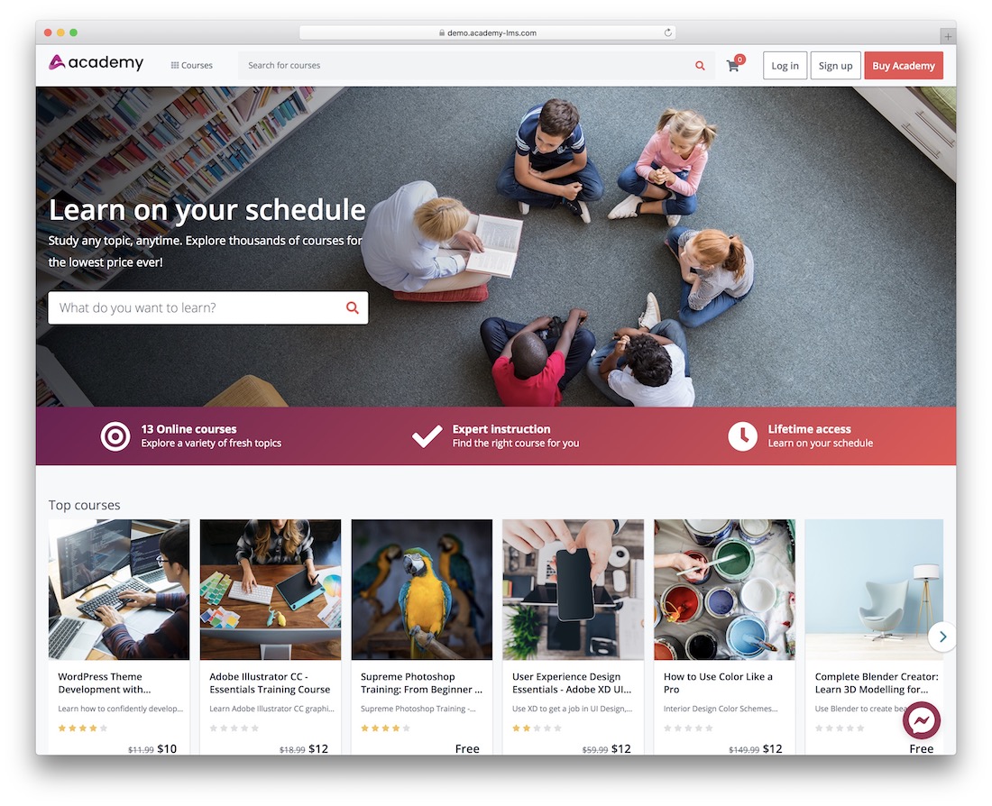 academy lms wordpress plugin