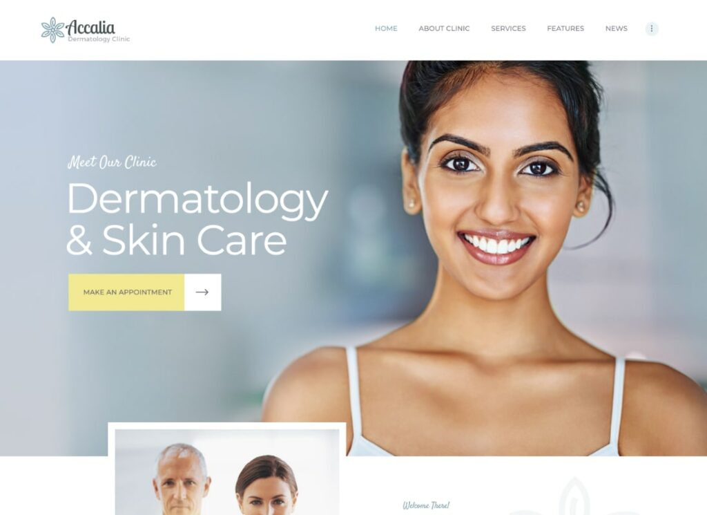 Accalia | Dermatology Clinic WordPress Theme