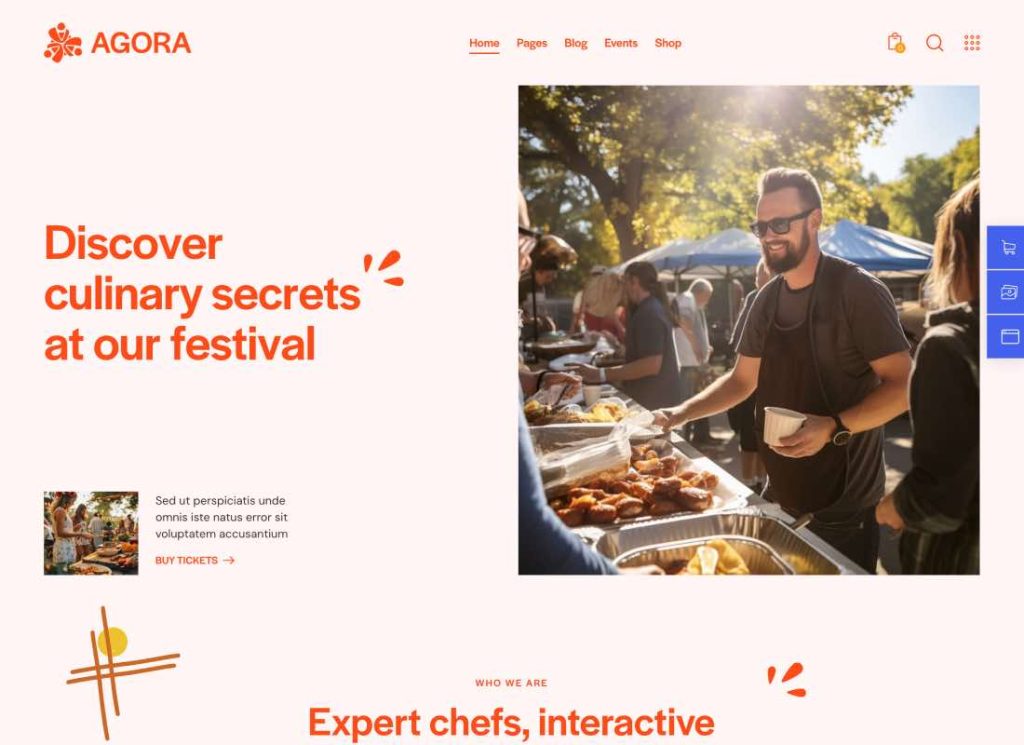 Agora — Event & Conference WordPress Theme
