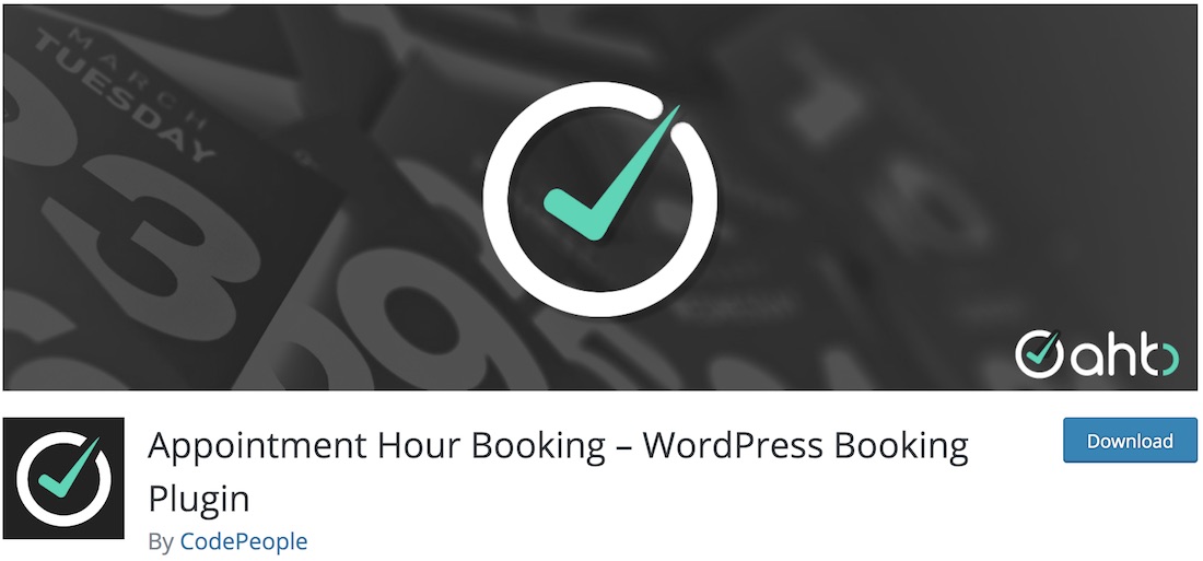 appointment hour booking free wordpress plugin
