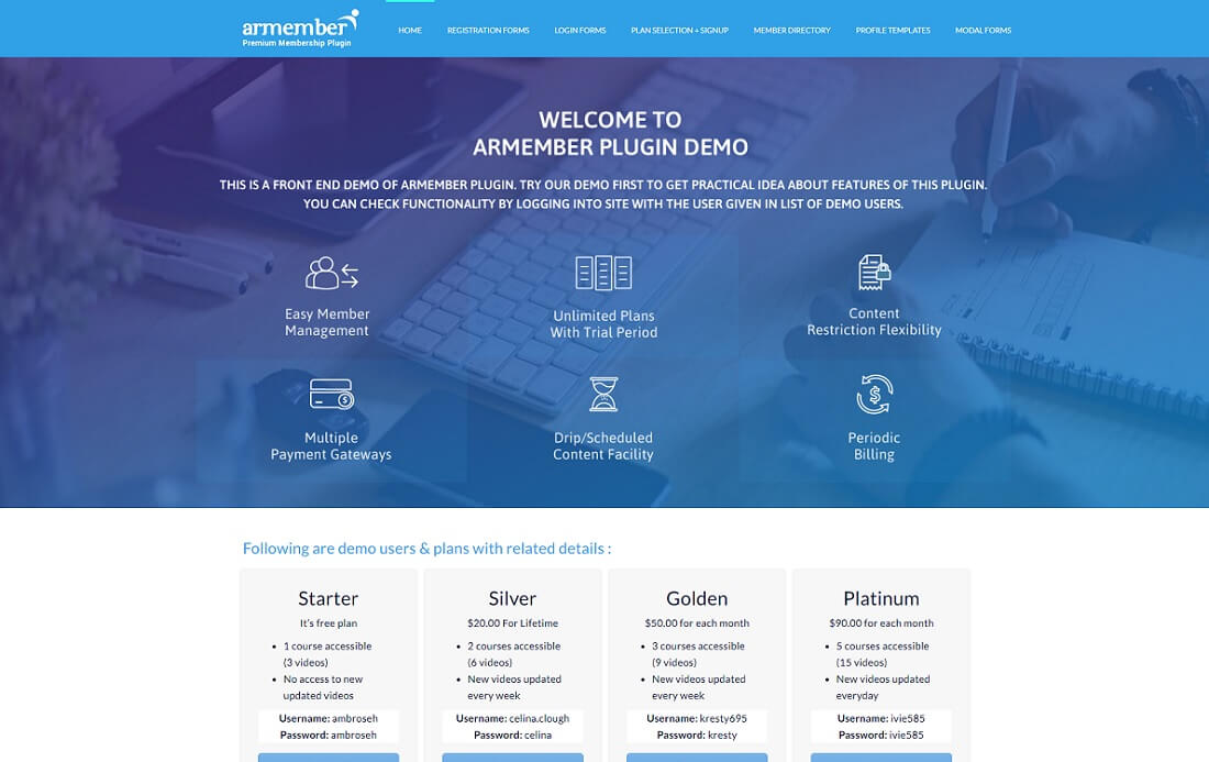 armember plugin