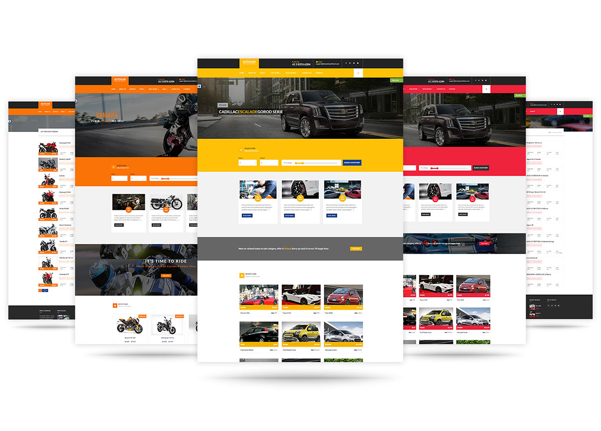 best car dealer WordPress themes