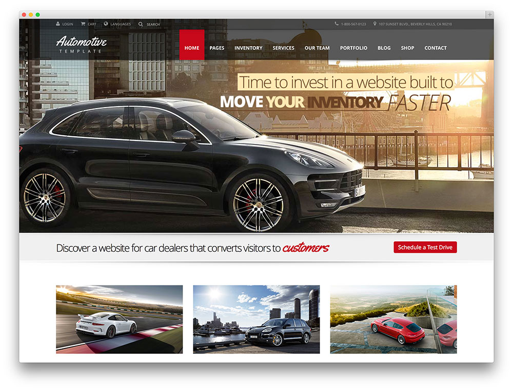 automotive - professional car theme