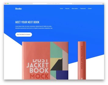 book website templates