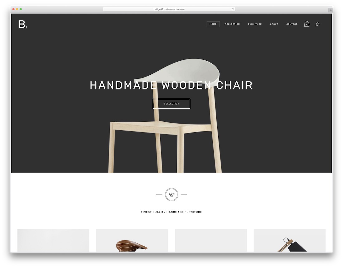 bridge furniture wordpress theme