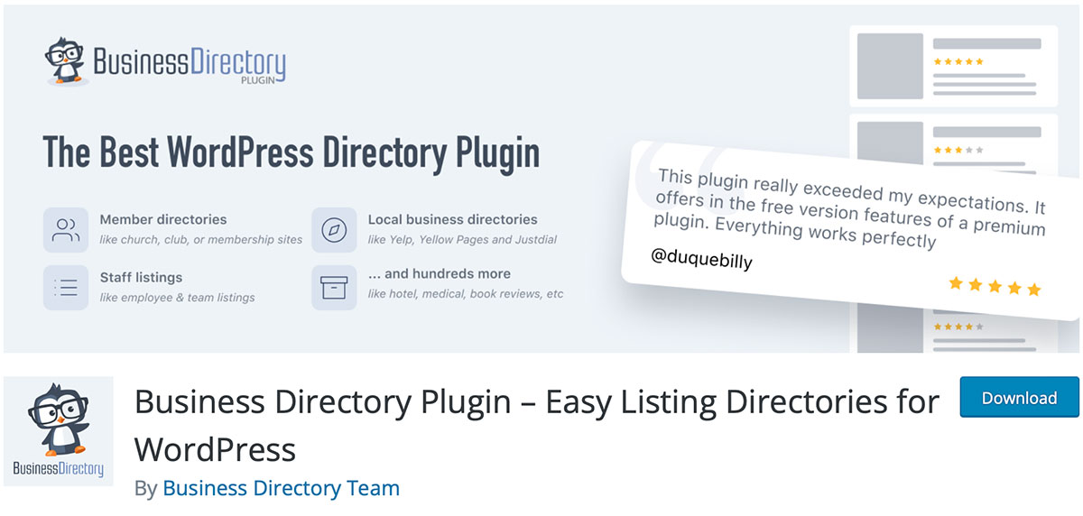 business listing directory plugin for wordpress