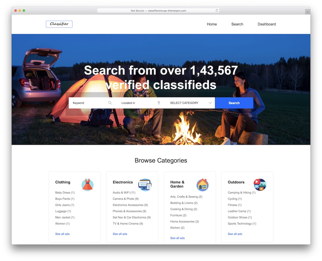 classifier wordpress directory plugin