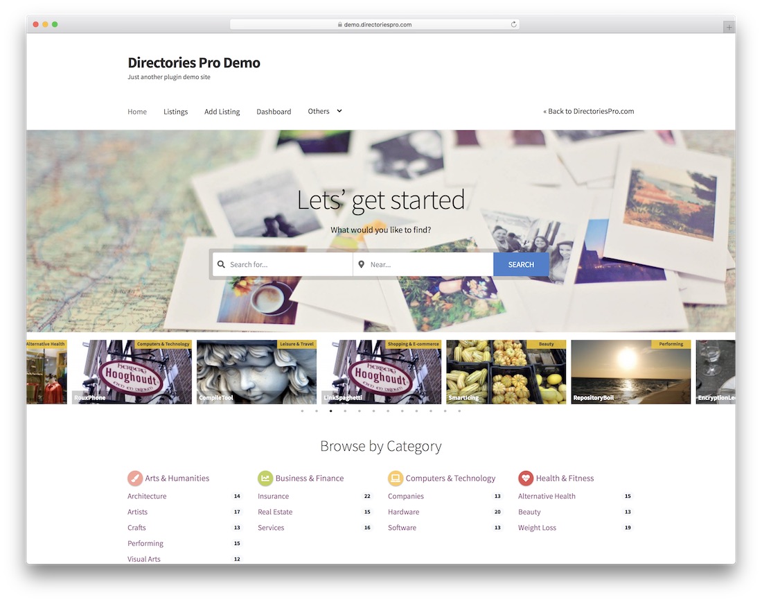 directories pro wordpress plugin