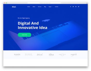 Dizzi Free Template
