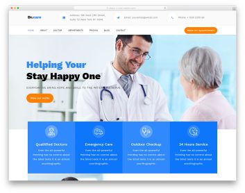 drcare free template