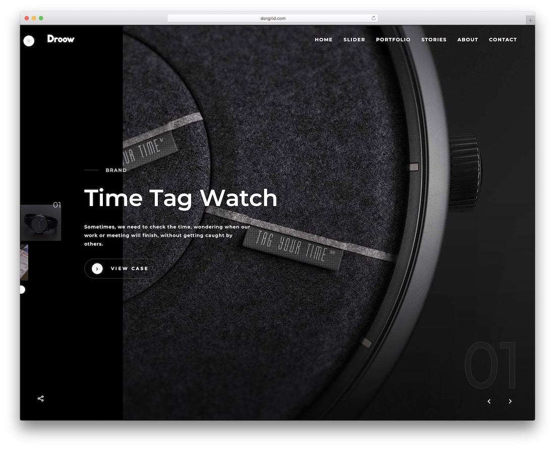 droow ajax wordpress theme