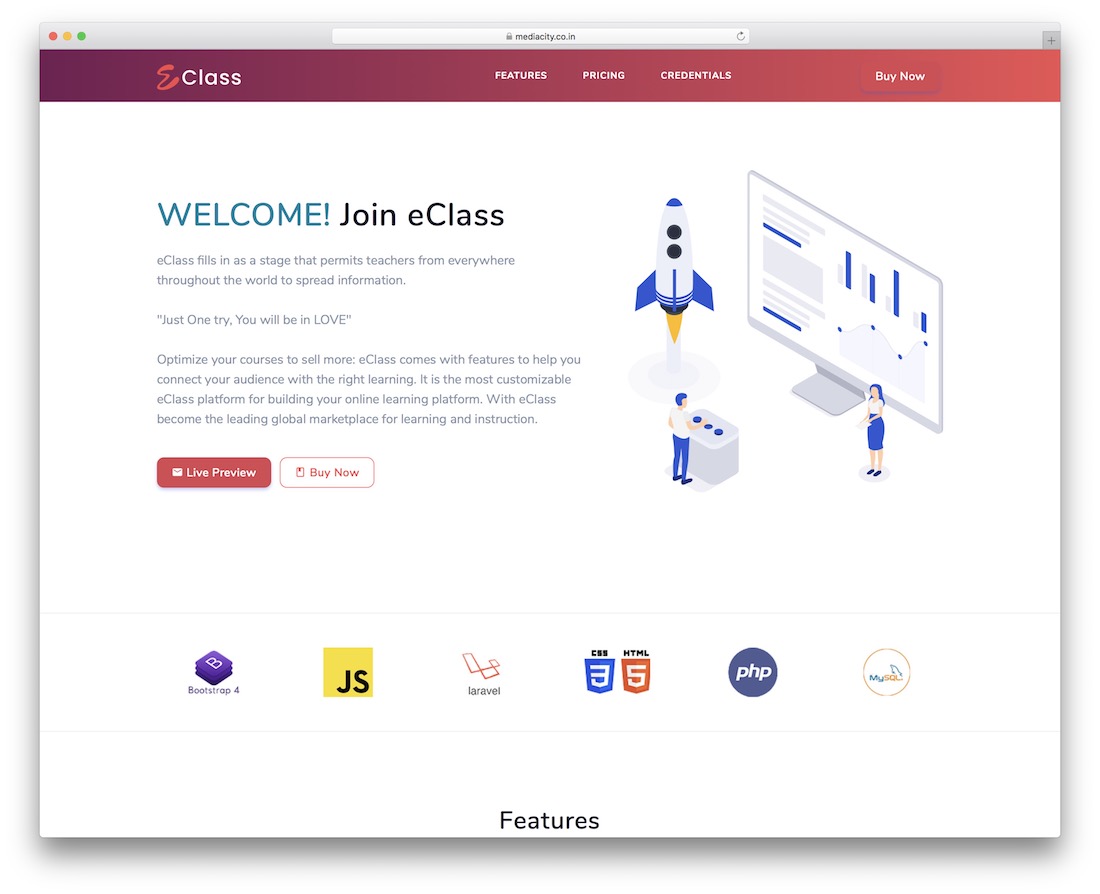 eclass lms wordpress plugin