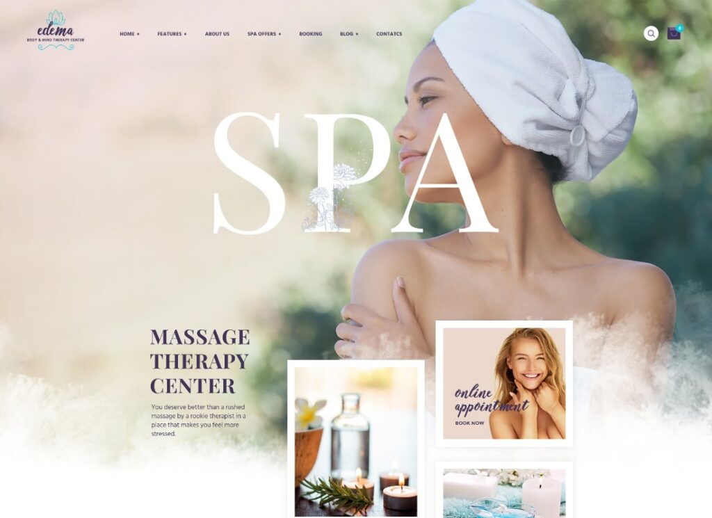 Edema | Wellness & Spa WordPress Theme