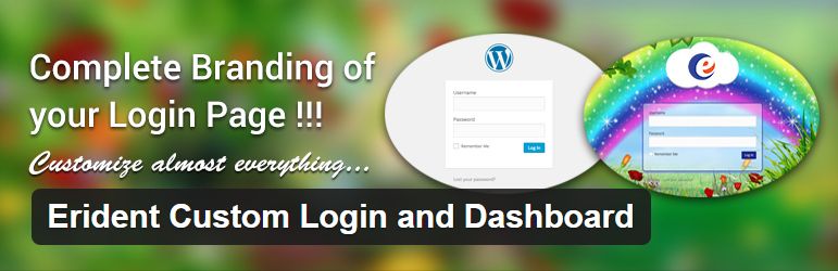 Erident Custom Login and Dashboard