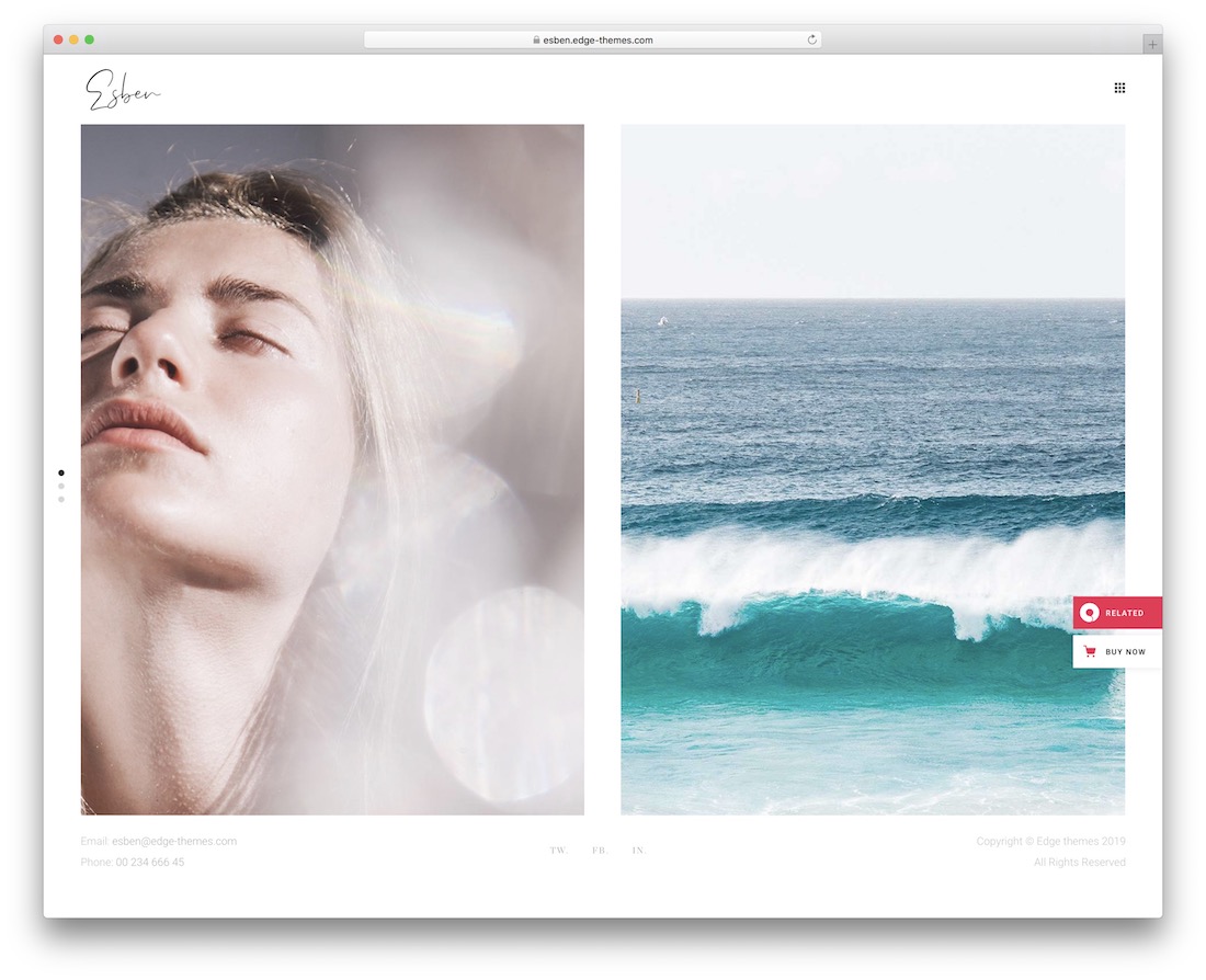 esben wordpress gallery theme