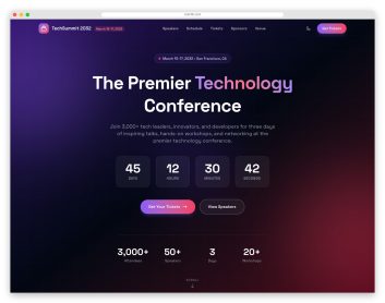 Eventor template preview
