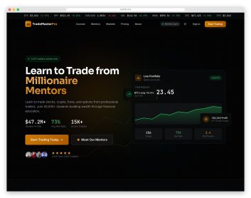 FinanceFlow template preview