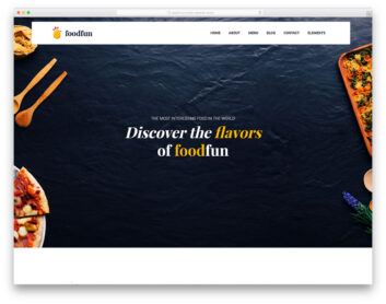 foodfun free template