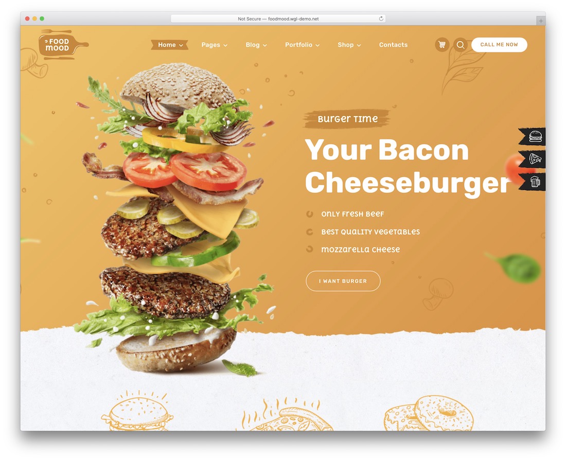 foodmood food truck wordpress theme