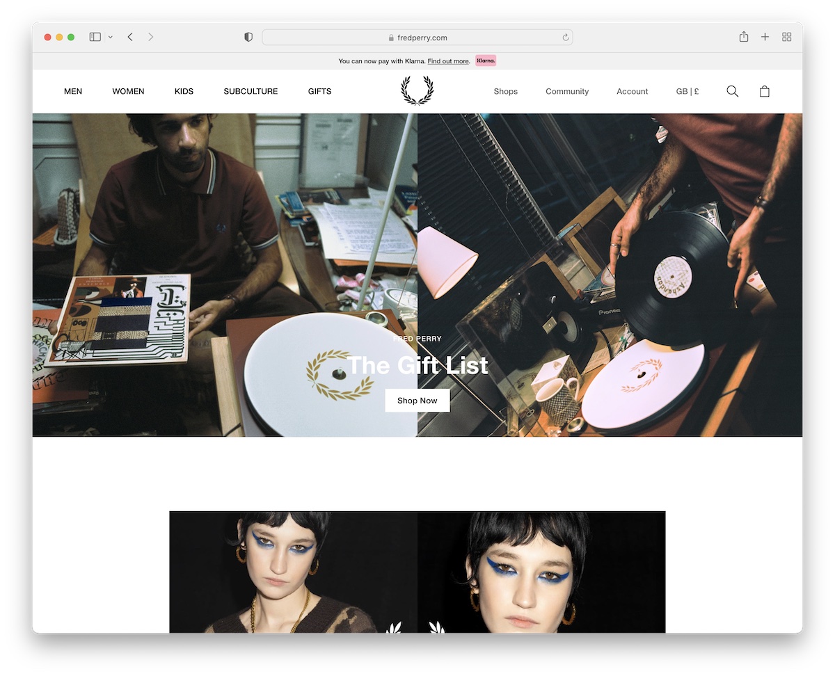 fred perry magento website