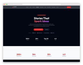 The Hustle Hour template preview