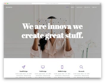Innova Free Template