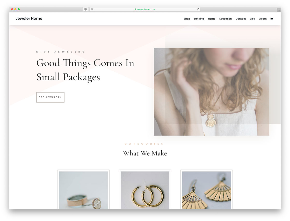 jeweler WordPress theme