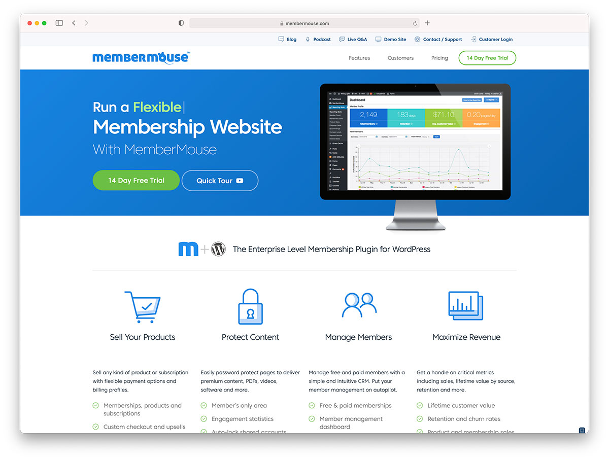 Membermouse membership platform