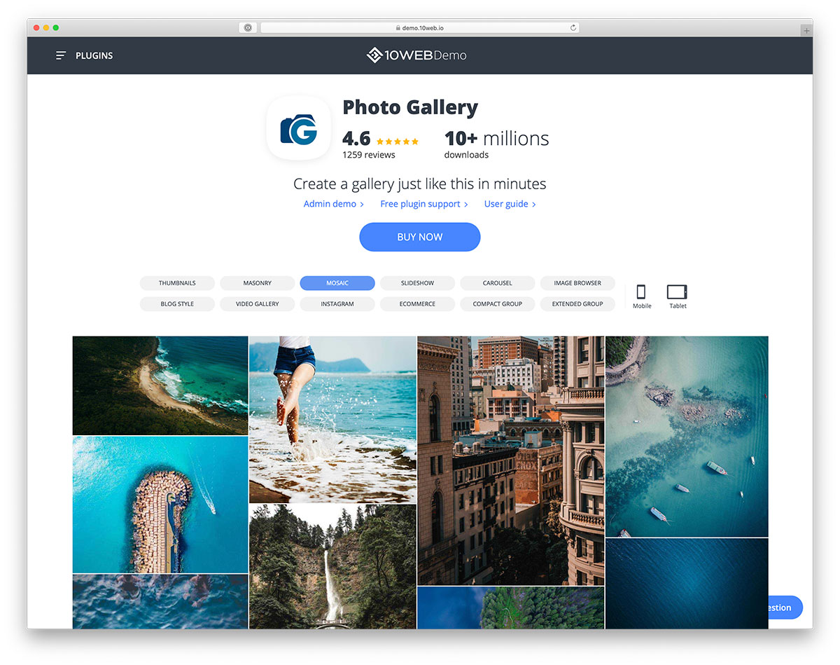 Photo Gallery Photo Gallery WordPress plugin