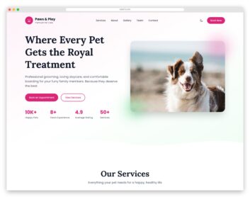 PawPal template preview
