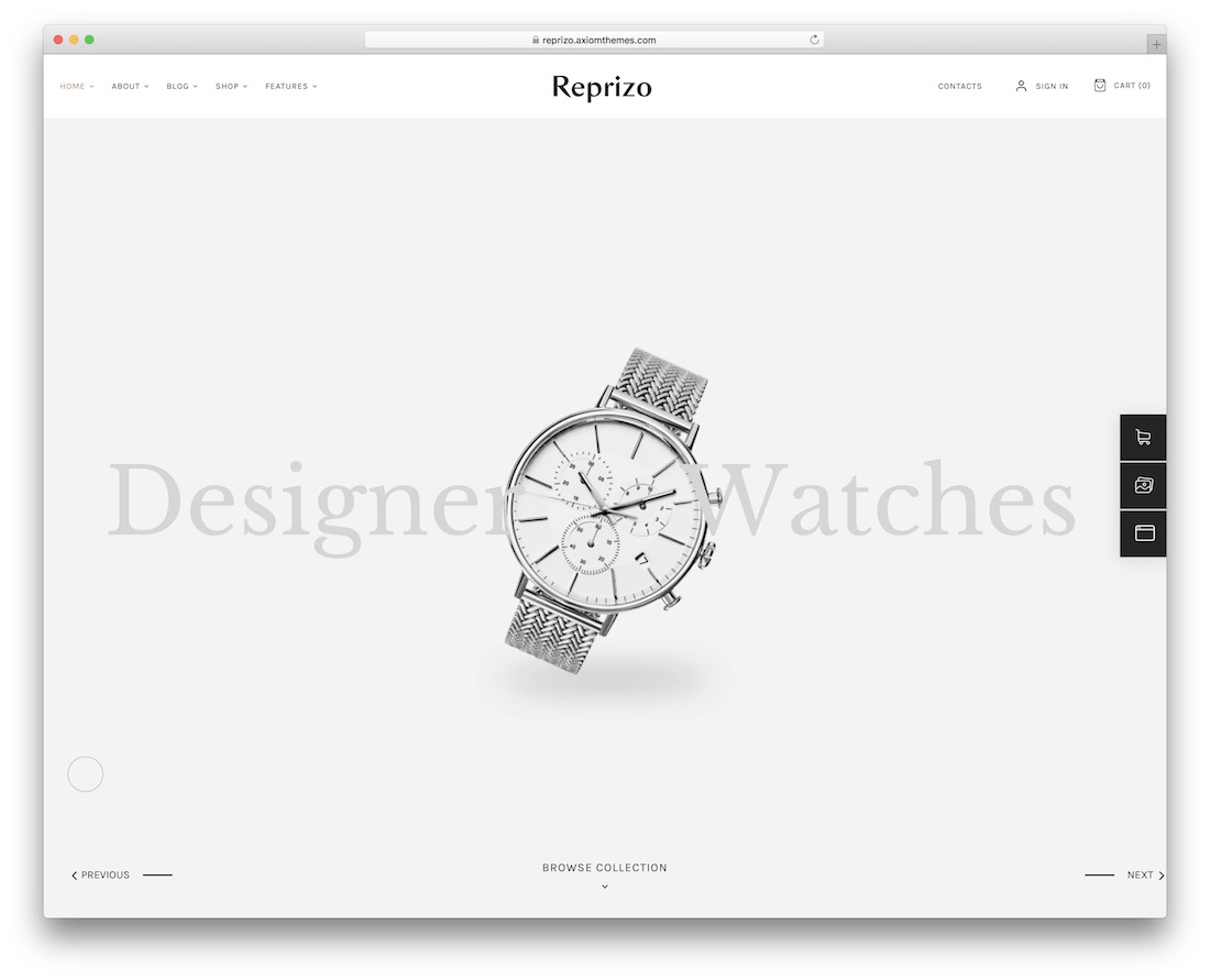 reprizo jewelry wordpress theme