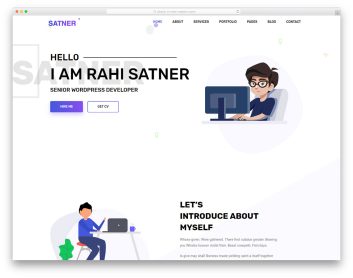 satner free template