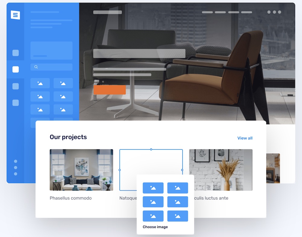 Beautiful drag and drop website builder - Site123 