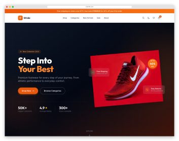 SoleStyle template preview