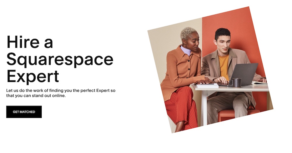 Website design service for Squarespace