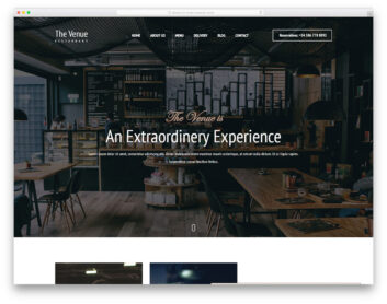 thevenue free template
