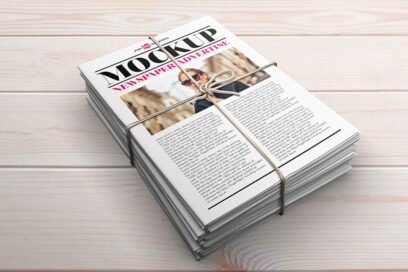 newspaper mockups