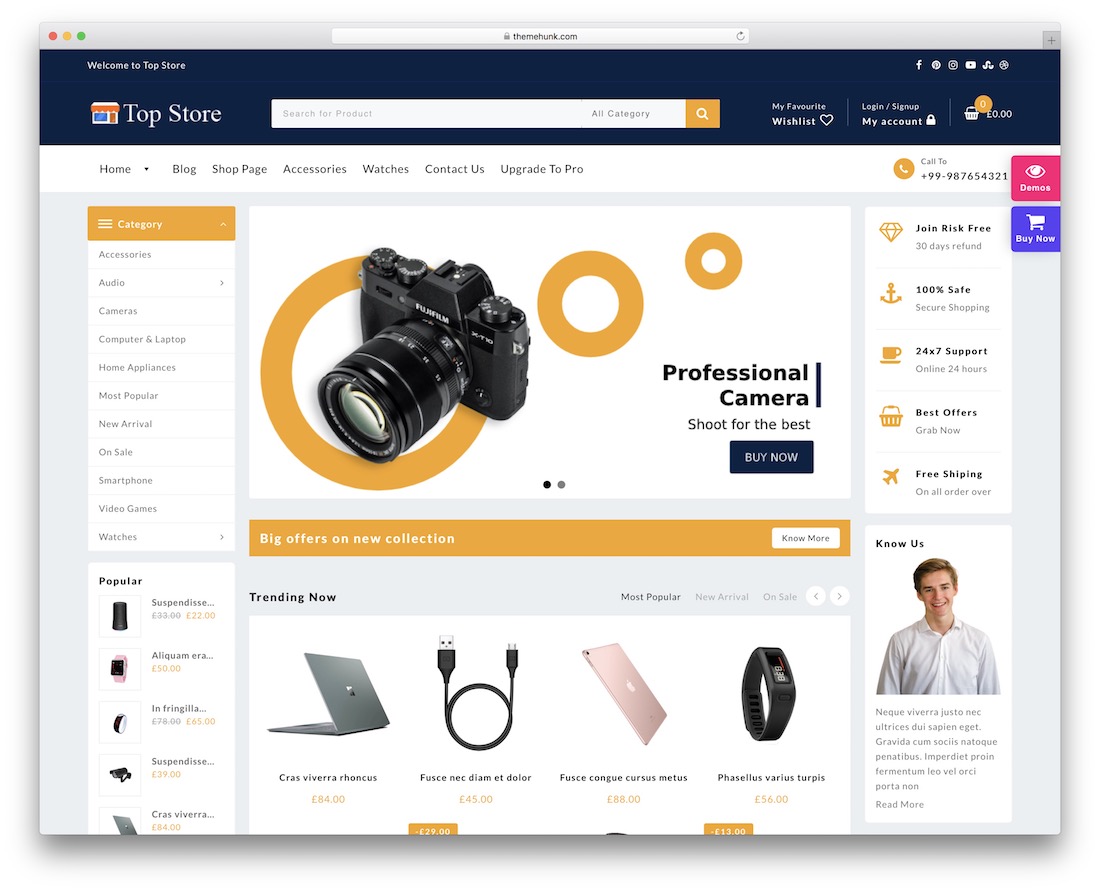 top store free wordpress theme