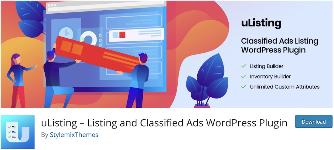 ulisting wordpress directory plugin