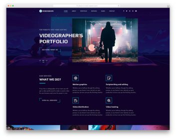 Videograph template preview