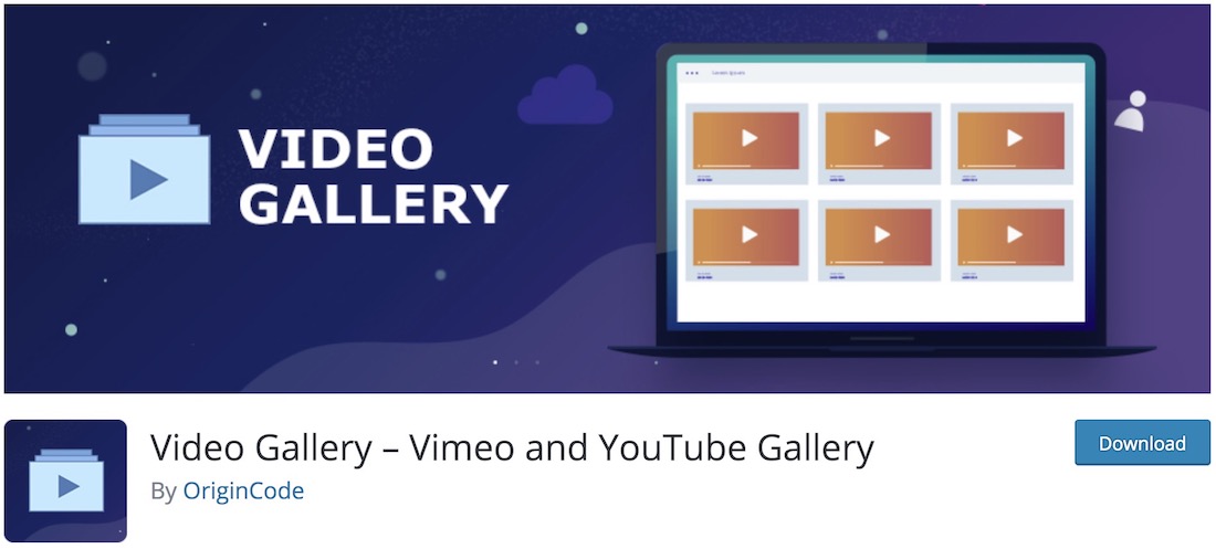 vimeo and youtube gallery free wordpress plugin