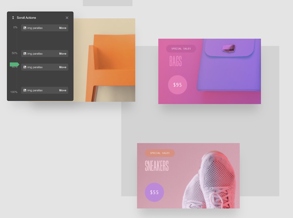 Webflow - creative drag and drop website builder preview