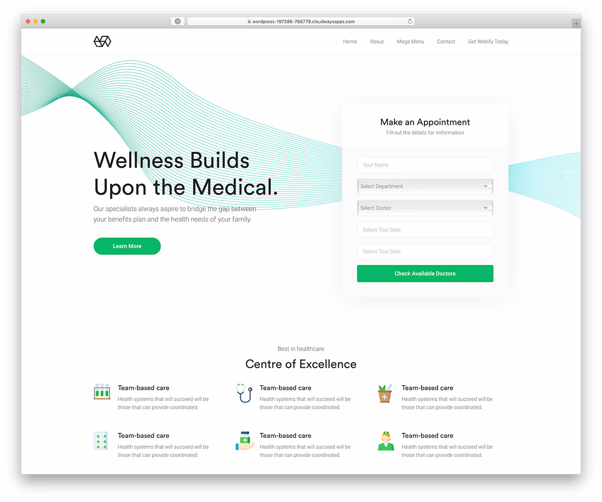 Webify Webify - doctor appointment booking theme