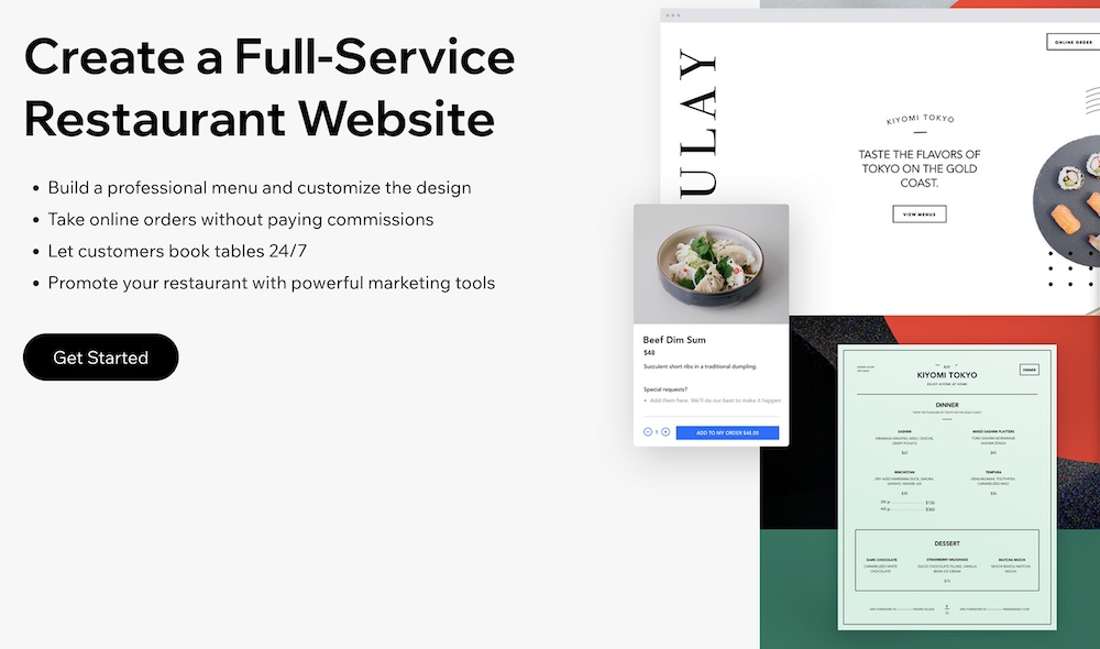 Create a dedicated niche website with Wix templates