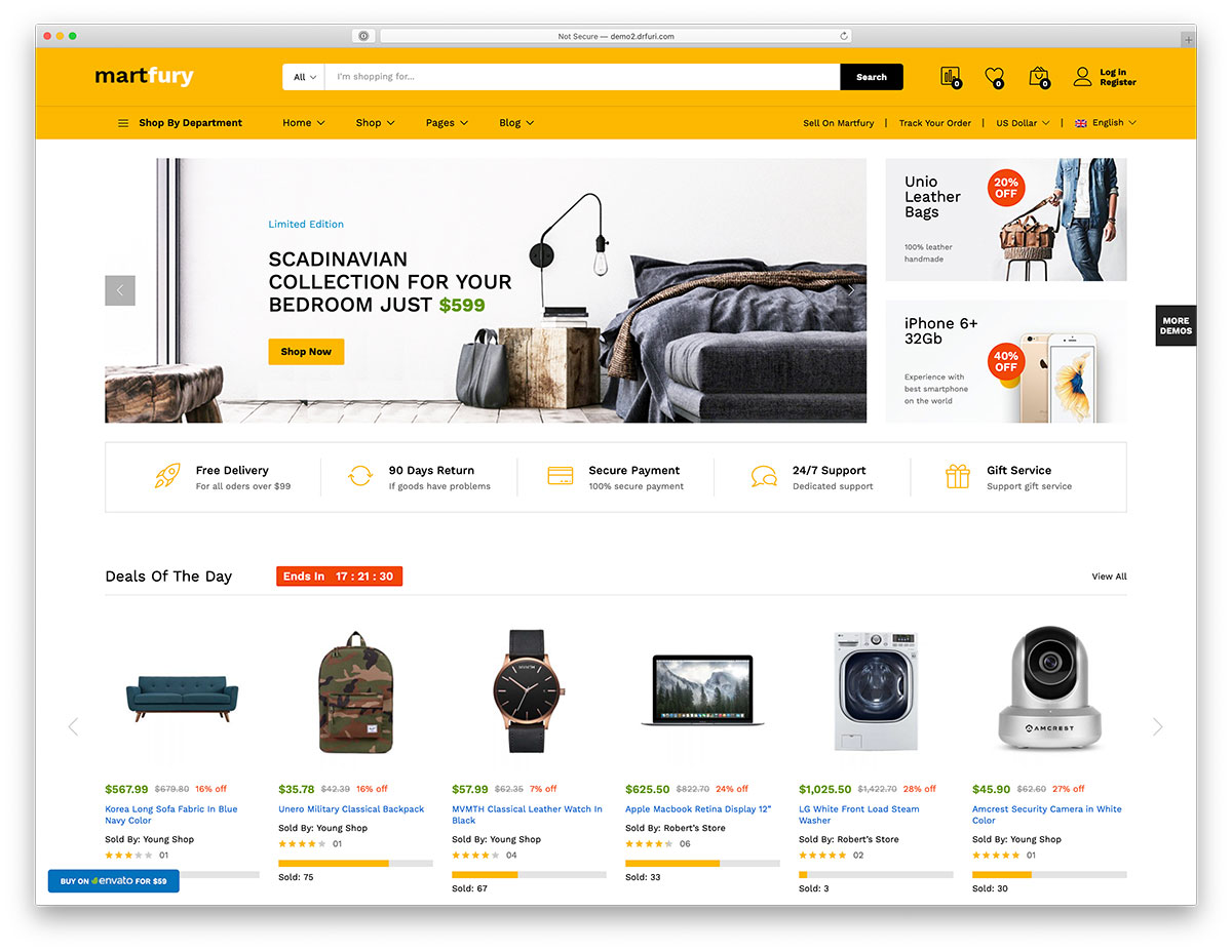 wordpress marketplace theme