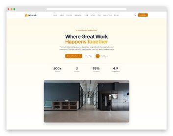 WorkHub template preview