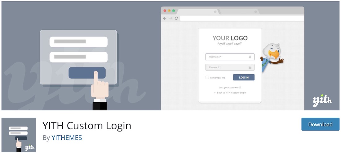 yith custom login customize login page plugin