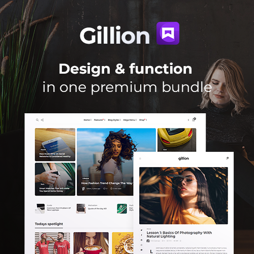 Gillion Multipurpose Blog Theme
